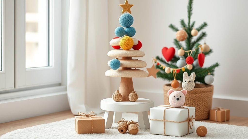 colorful tactile child friendly decorations