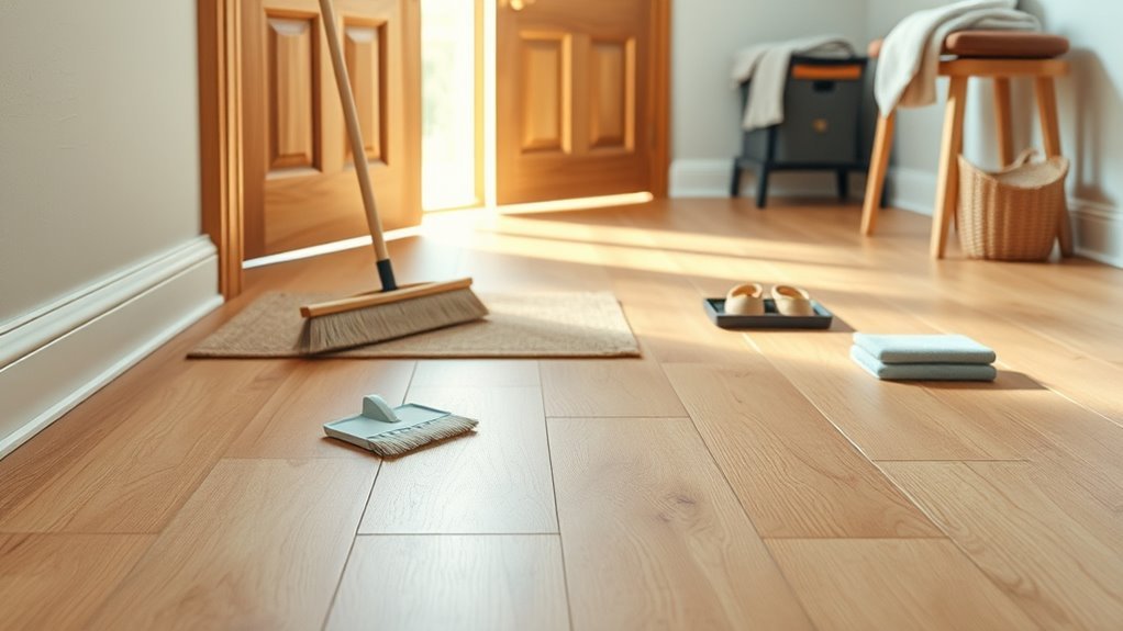 daily habits keep floors clean