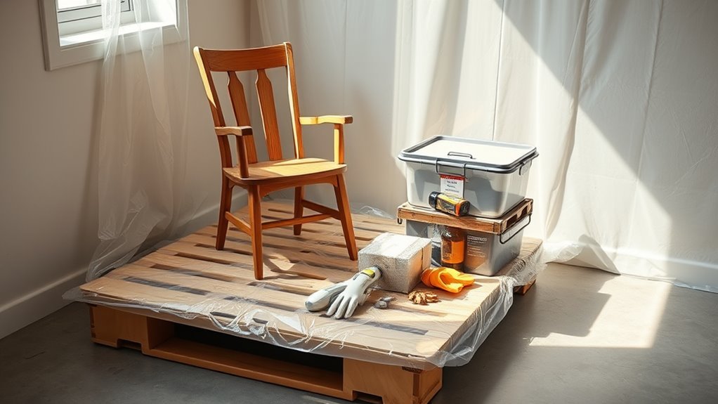 isolate and contain infested items