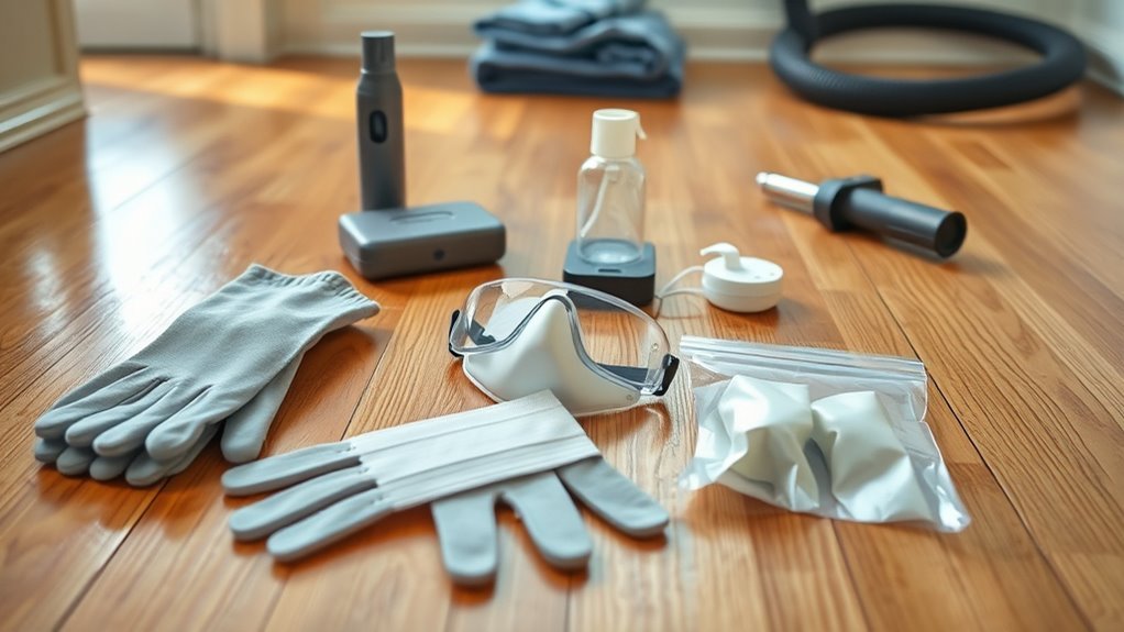 protective gear and safety precautions