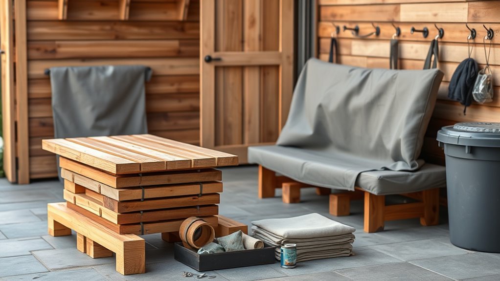 store dry elevate protect