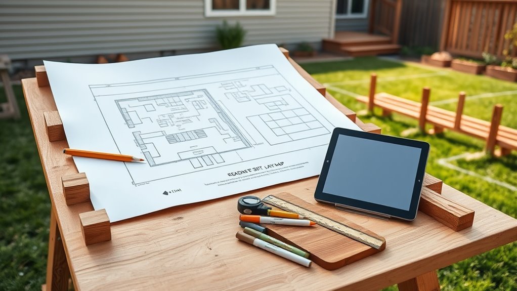 study plans and site details